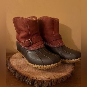 Women's Bean Boots, 7" Shearling-Lined Lounger
